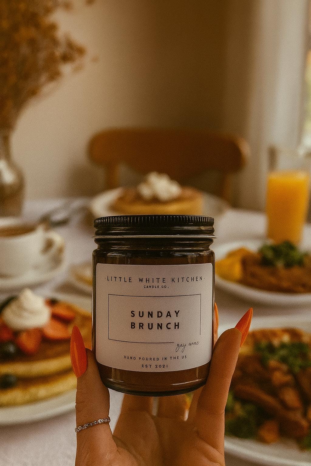 Sunday Brunch Soy Wax Candle | Wooden Wick, Scented