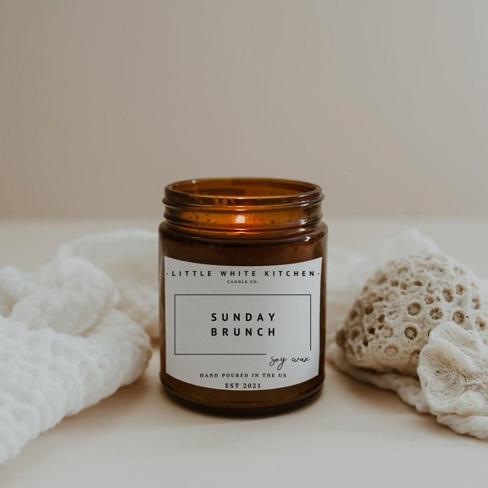 Sunday Brunch Soy Wax Candle | Wooden Wick, Scented