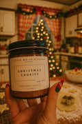 Christmas Cookie Soy Candle | Wooden Wick, Holiday Baking, Warm Scent