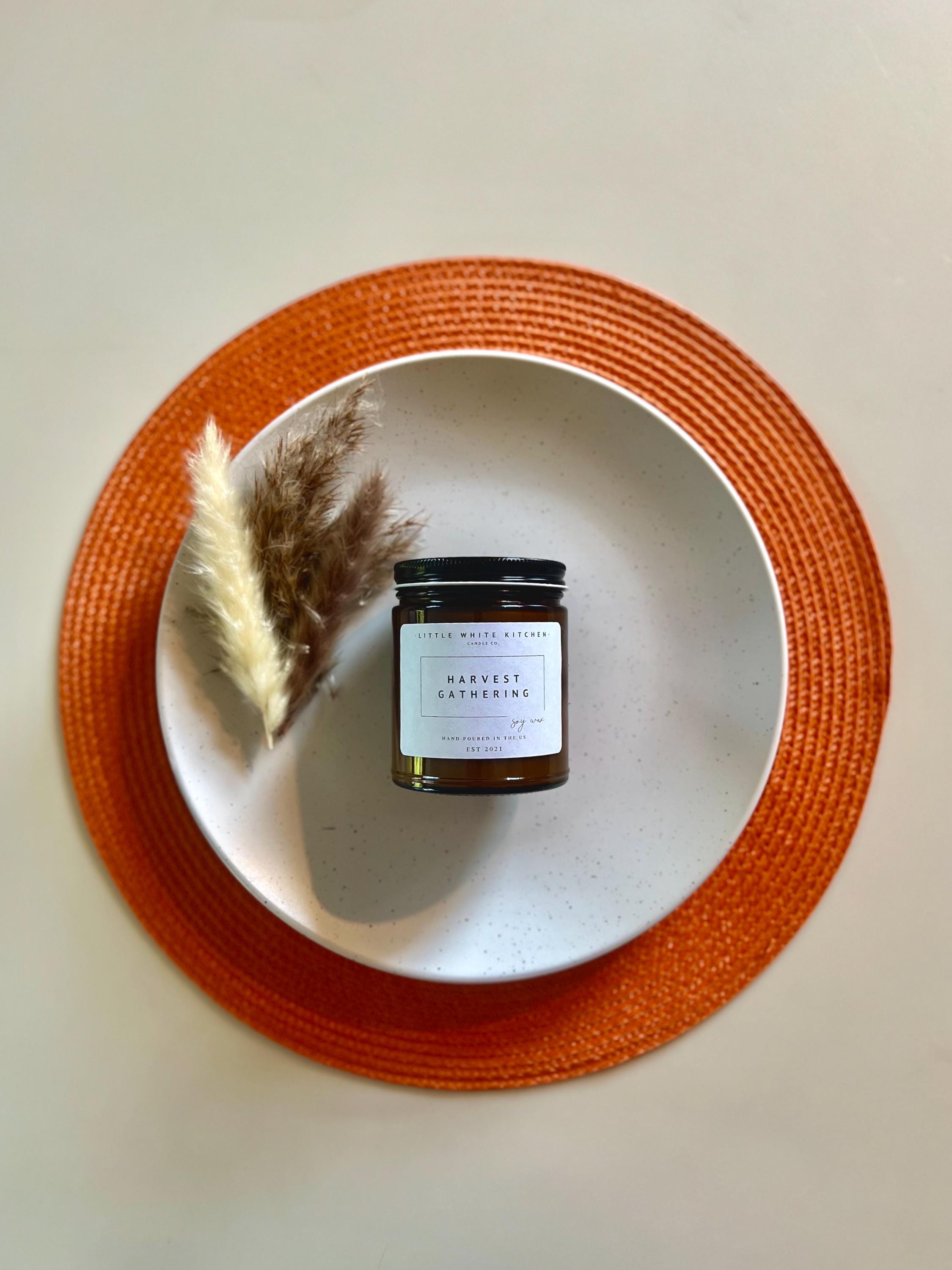 Harvest Gathering Soy Candle | Spiced Pumpkin, Autumn Leaves, Wood Wick