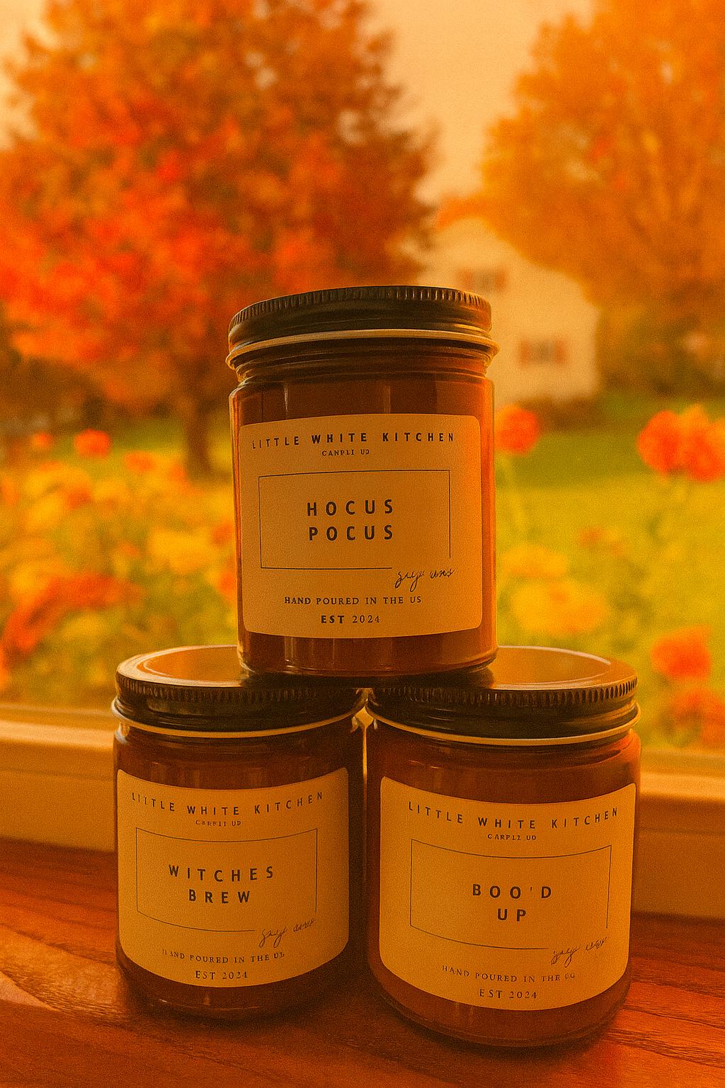 Halloween Candle Gift Set | Spooky Scented Soy Candles